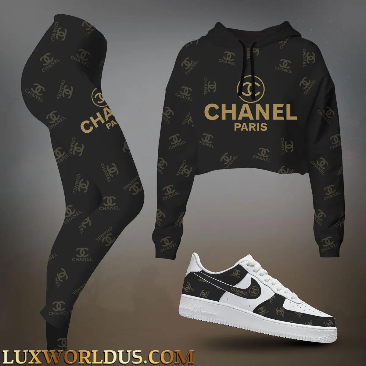 Chanel Paris Statement Set with Nike Sneakers