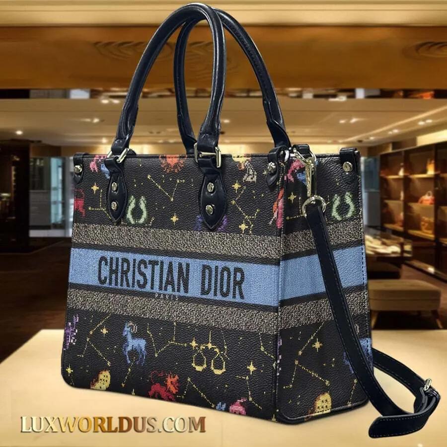 Christian Dior Constellation Print Tote Bag
