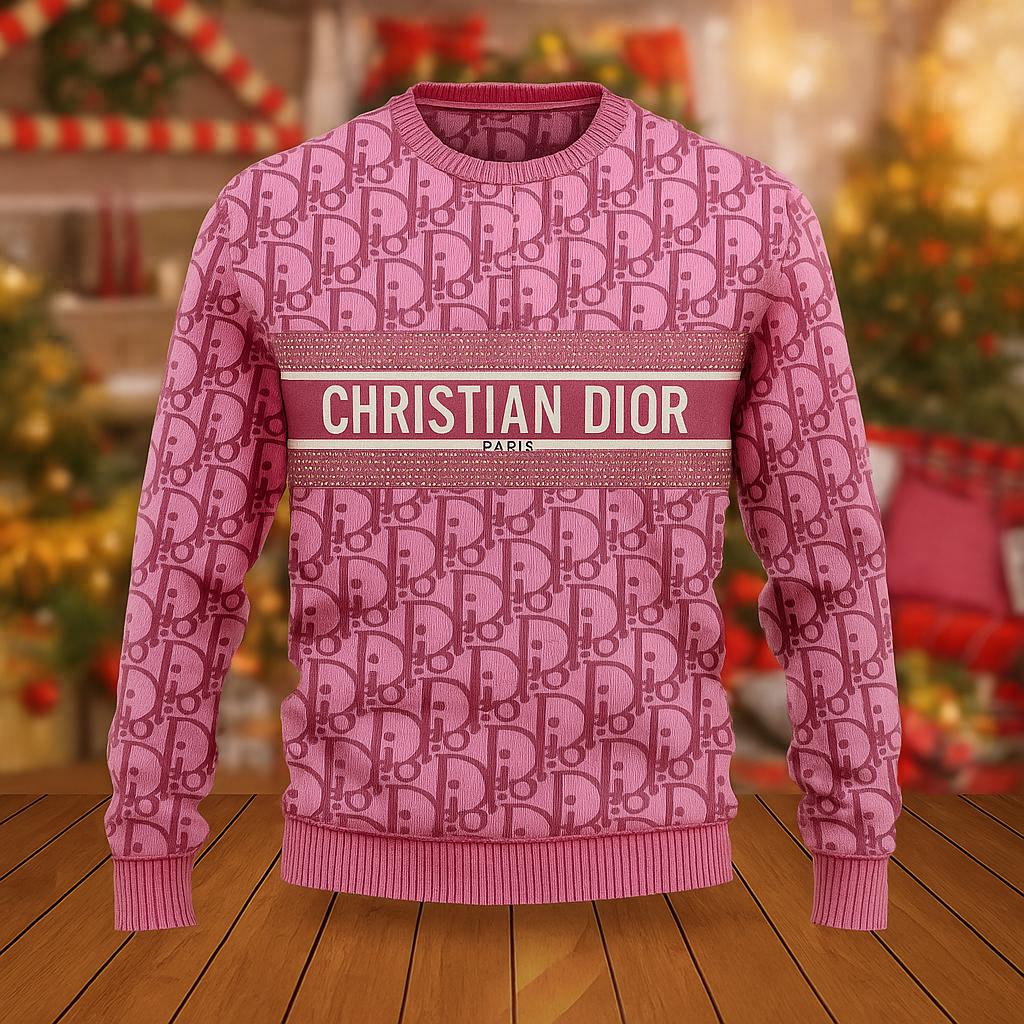 Christian Dior Luxurious Pink Sweater