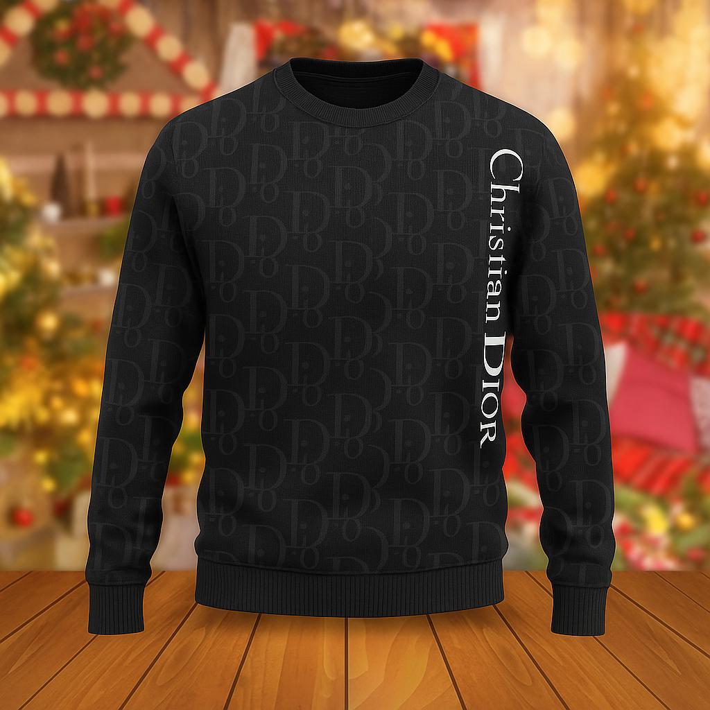 Christian Dior Statement Black Sweater