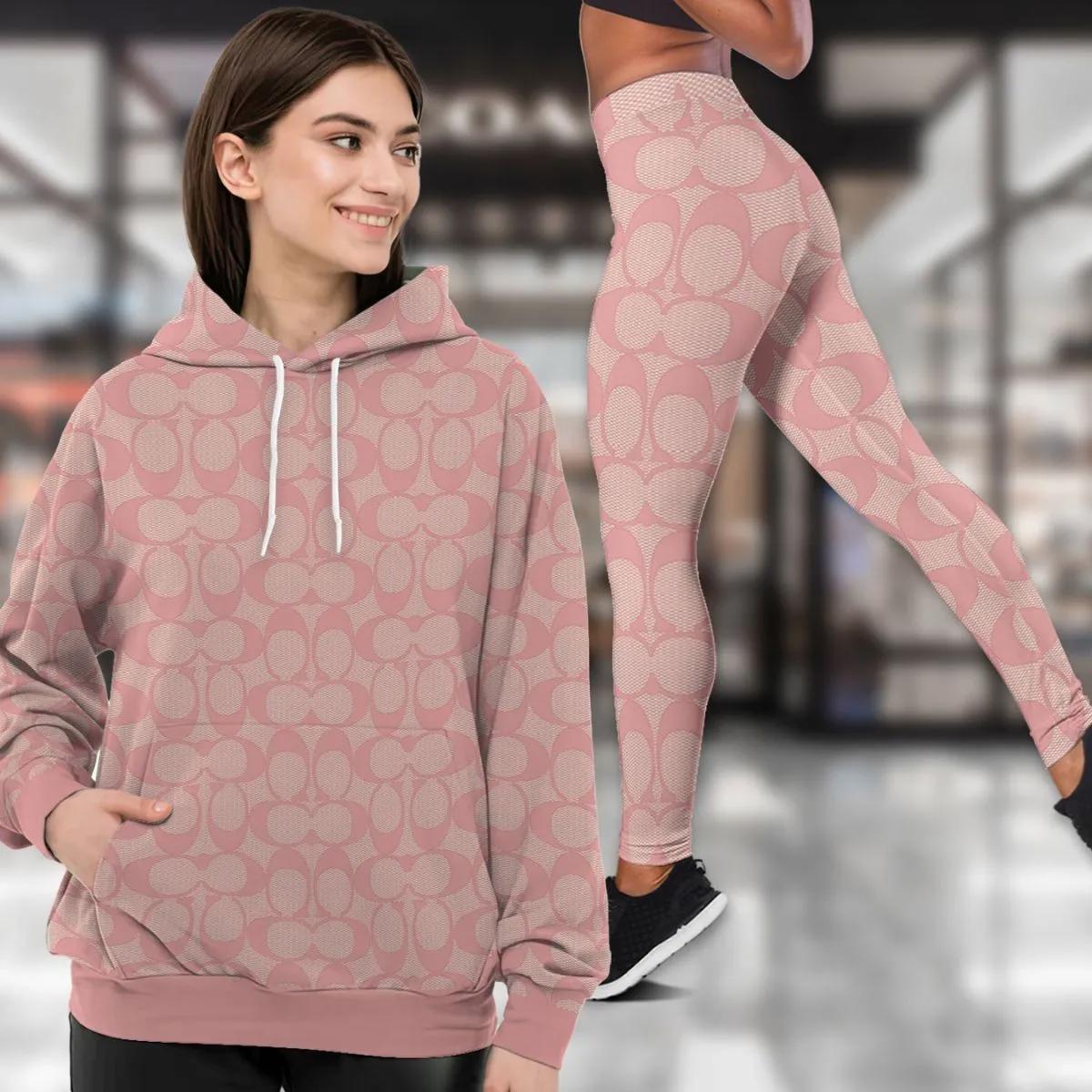 Coach Iconic Leggings & Hoodie Set