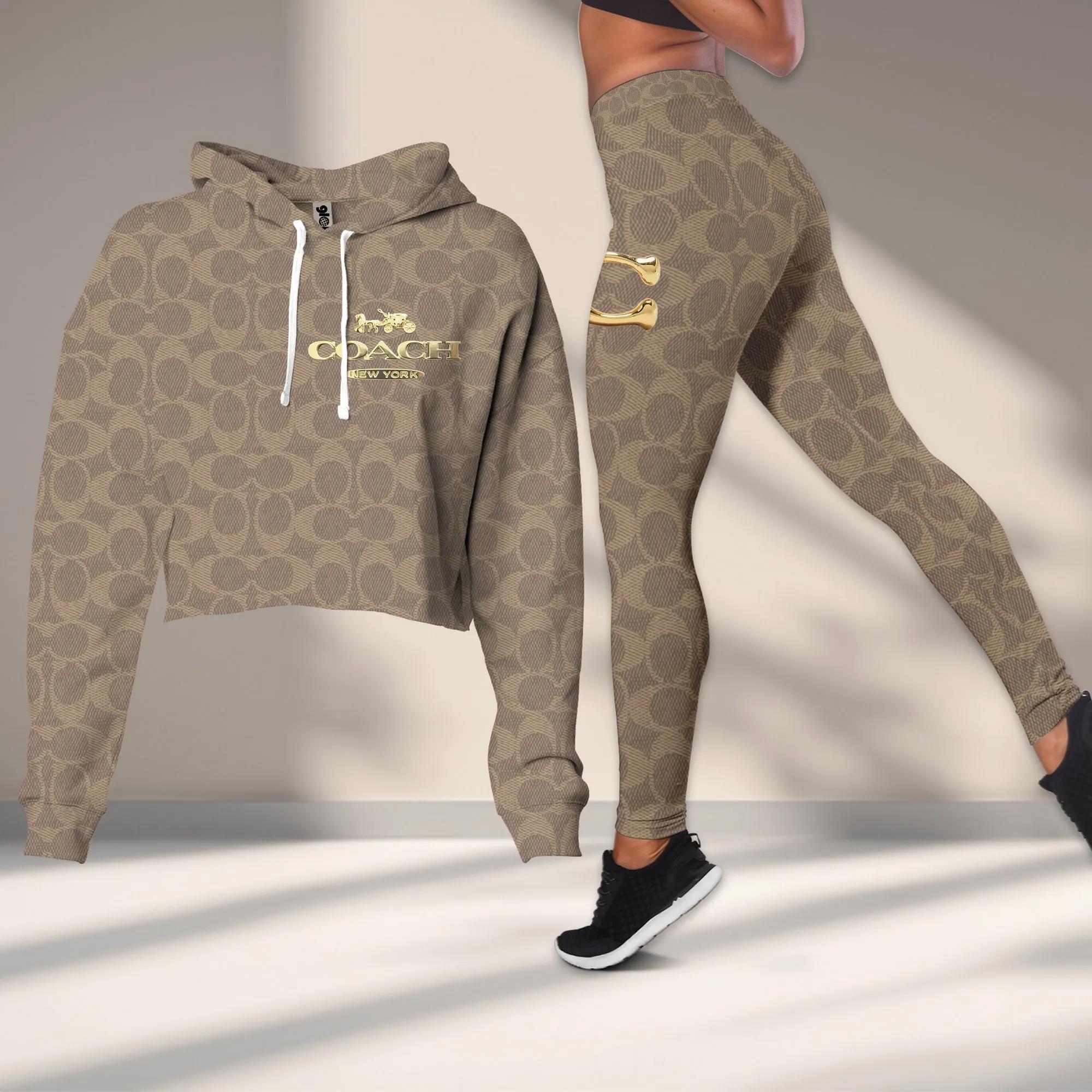 Coach Iconic Monogram Sweatsuit Set