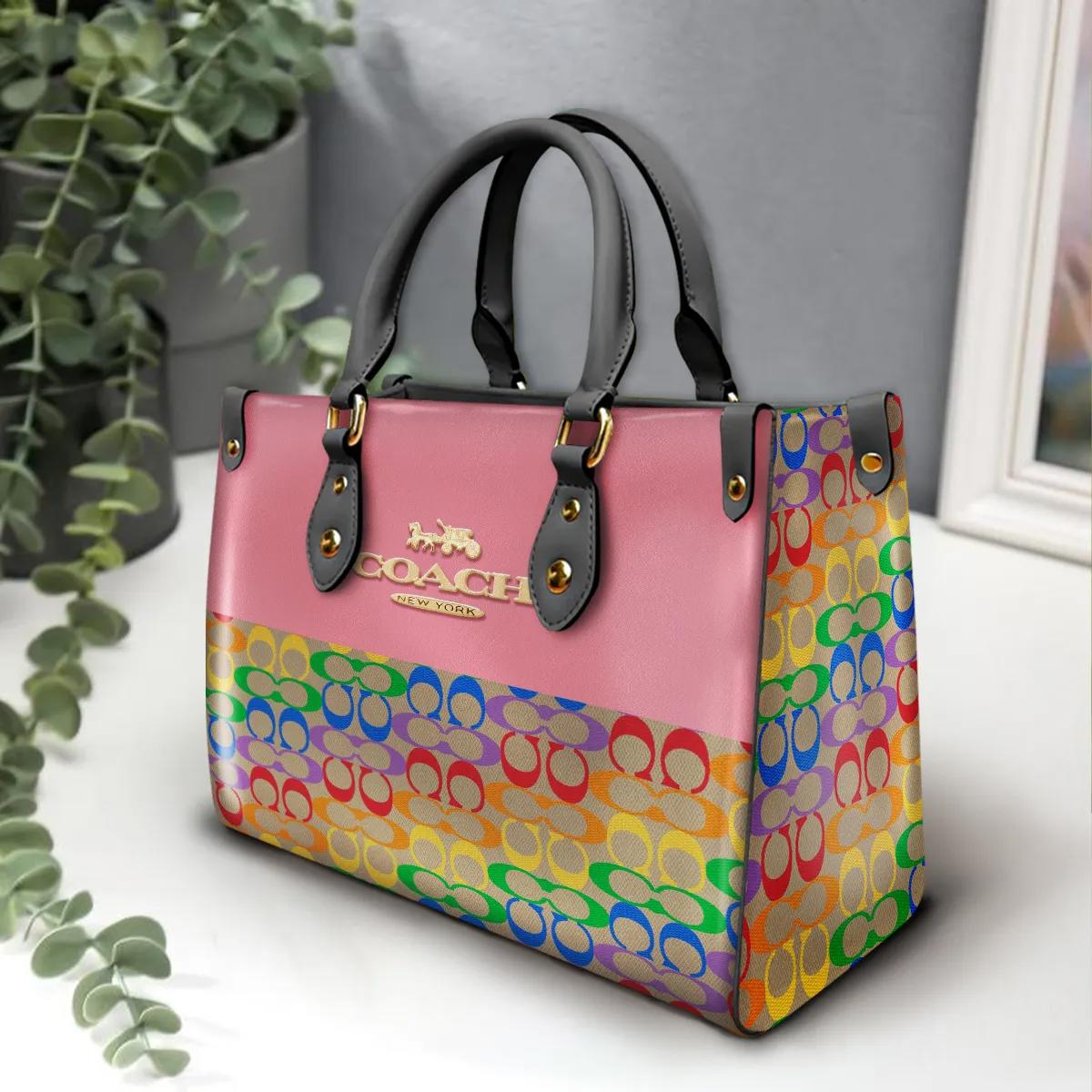 Coach Iconic Multicolored Statement Tote