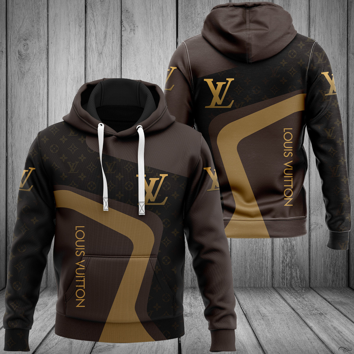 Colorblock Pullover Hoodie Unisex Retro Streetwear 2025