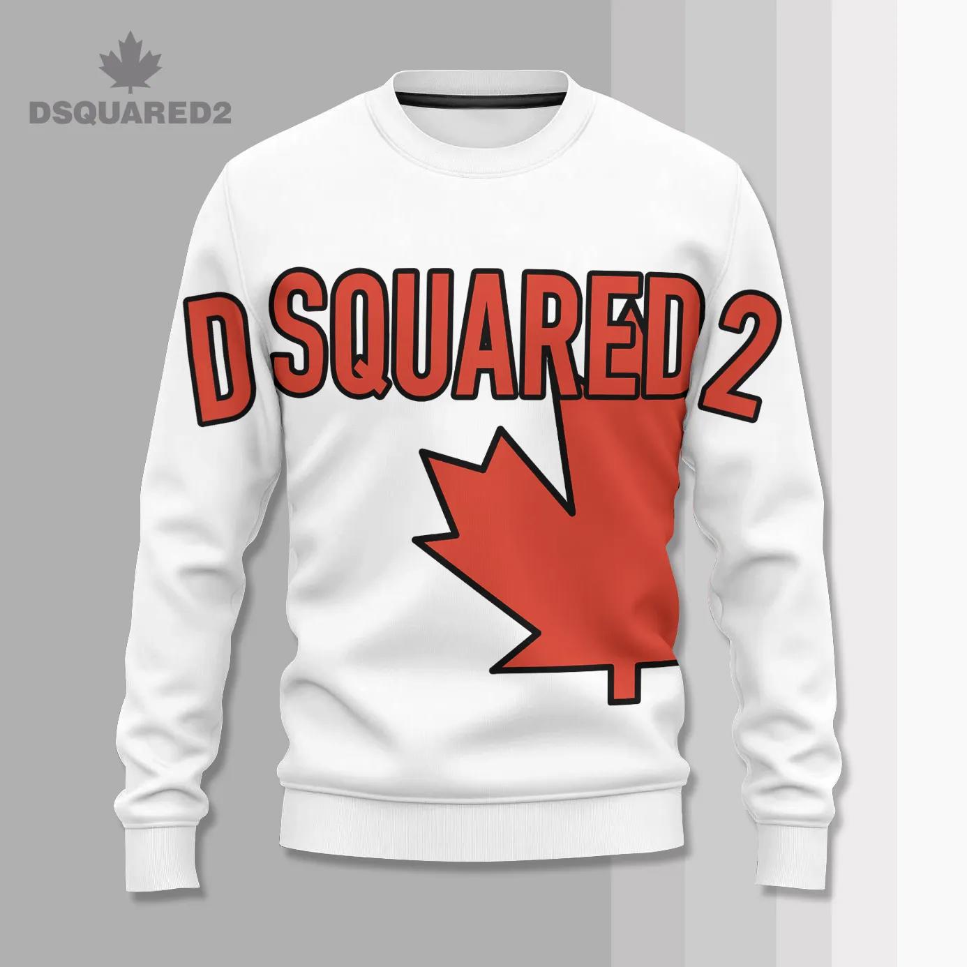 D SQUARED2 Canada Flag Sweater Bold Statement Piece