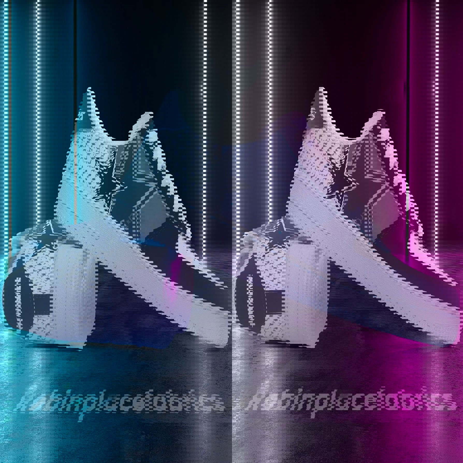 Dallas Cowboys AF 1 Sneaker – Chic Premium Edition