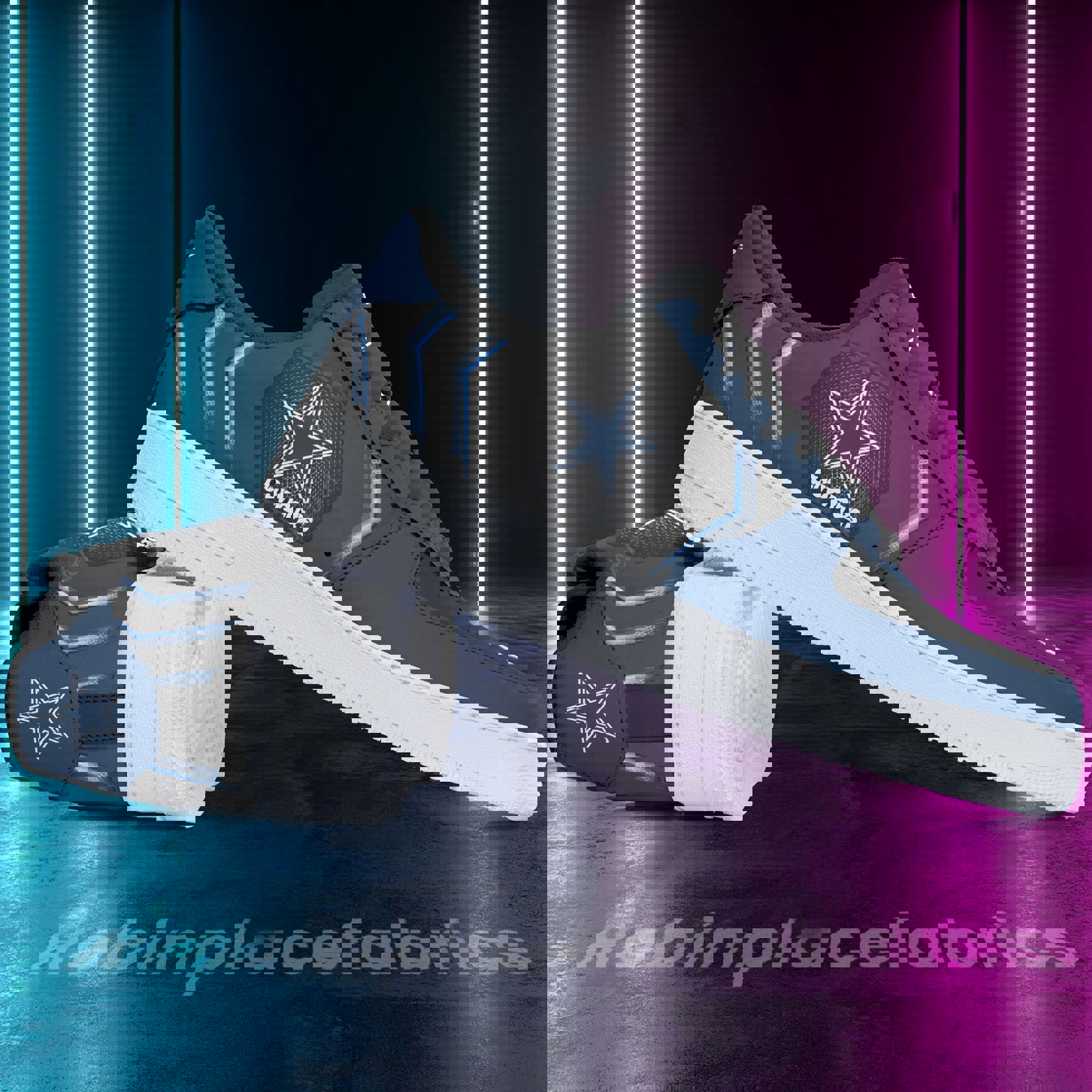 Dallas Cowboys AF 1 Sneaker Modern Edition Premium Shoe