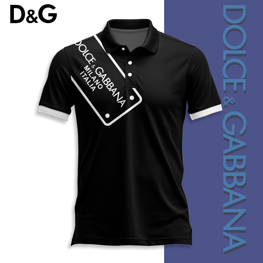 D&G Bold Statement Polo Shirt