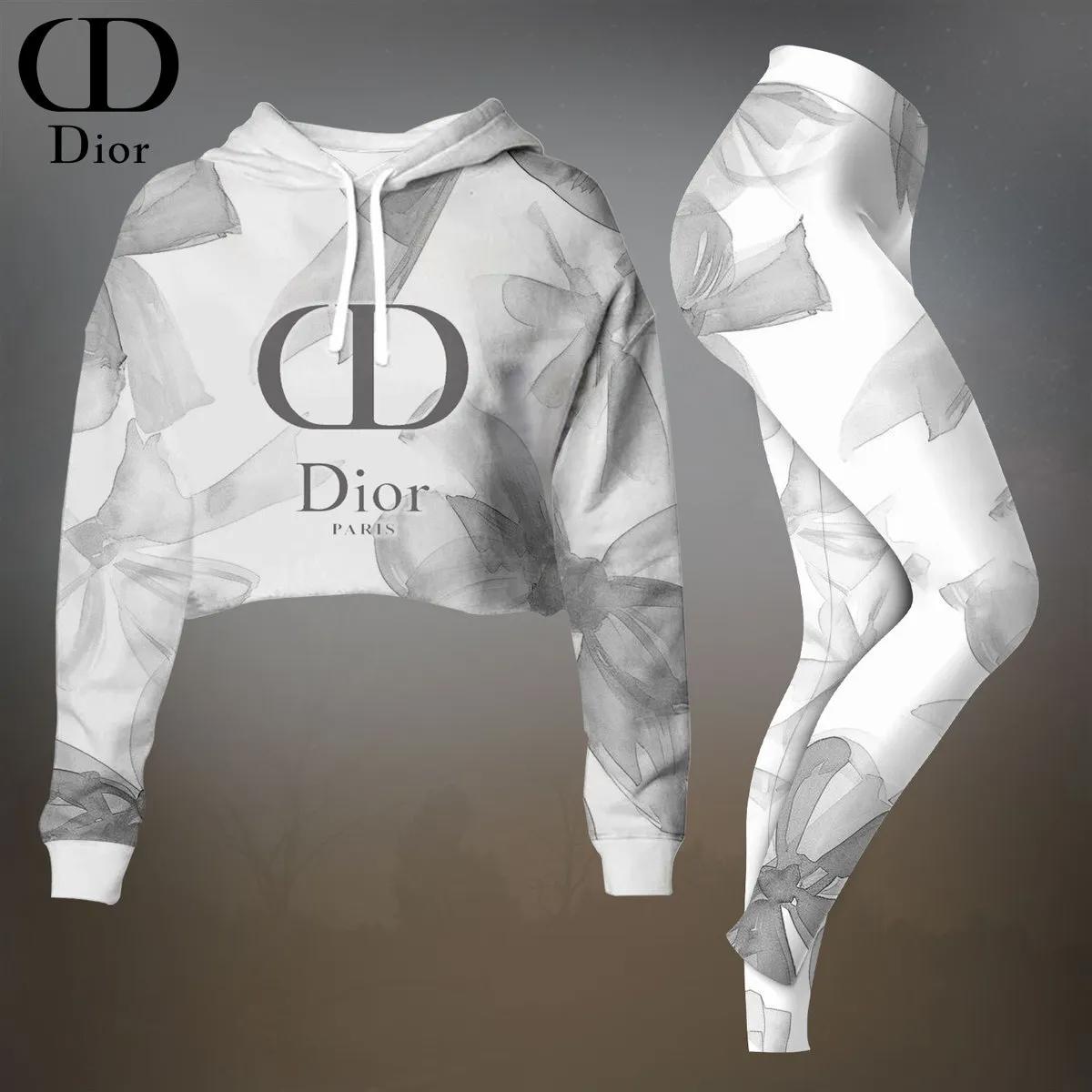 Dior Chic Hoodie & Leggings Set