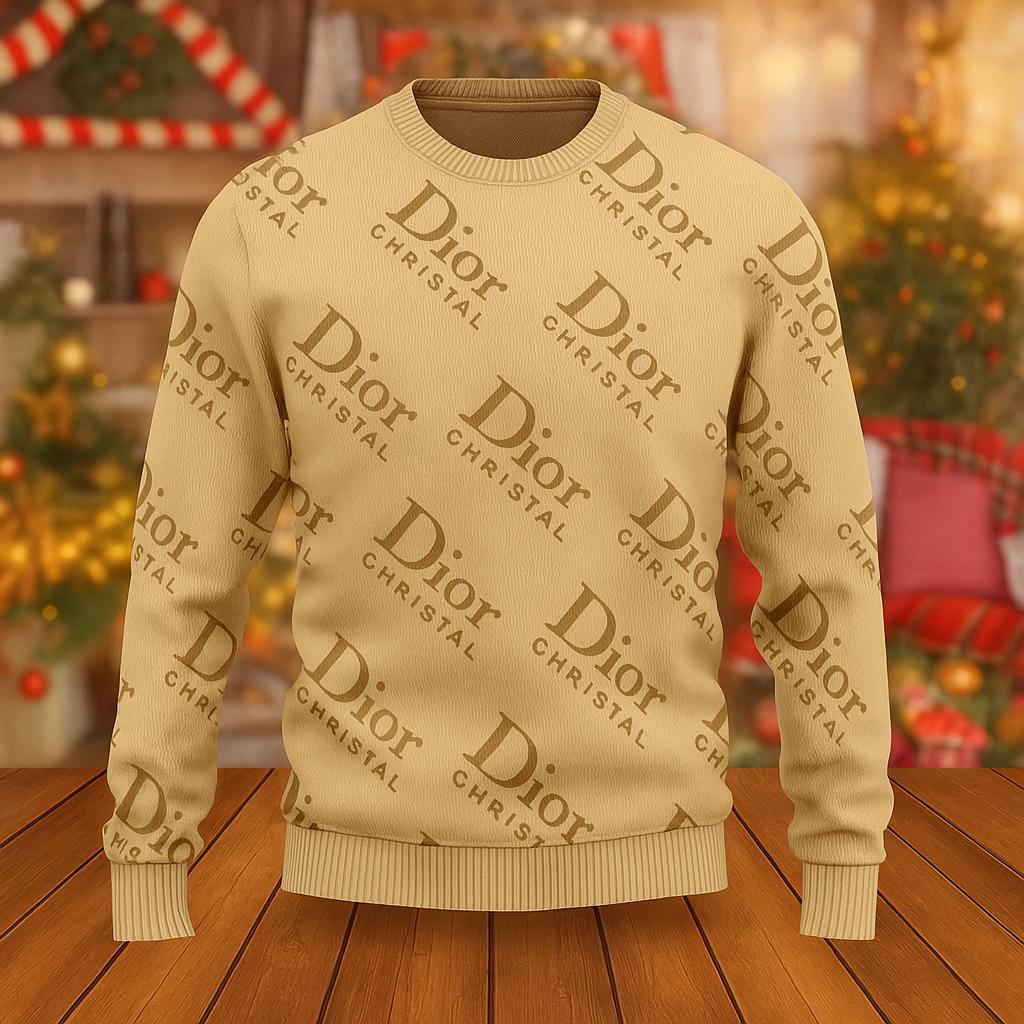 Dior Christal Sweater Minimalist Statement Gift