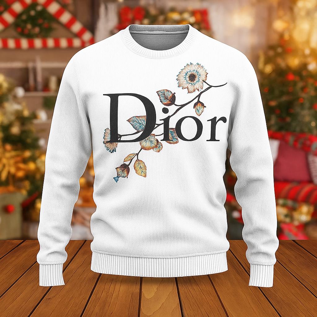Dior Floral Statement Sweater