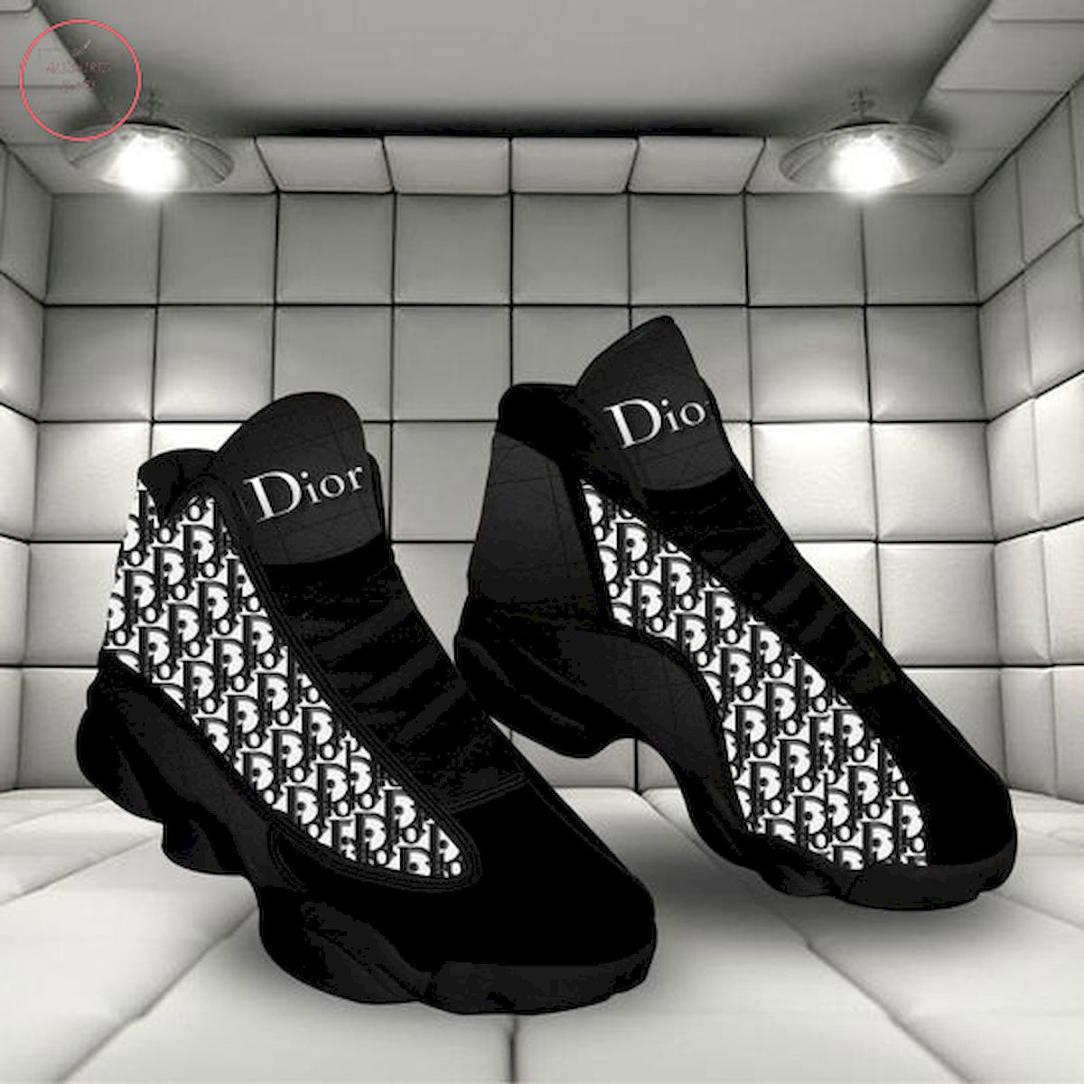 Dior Iconic Jordan 13 Sneaker High-Top Boots