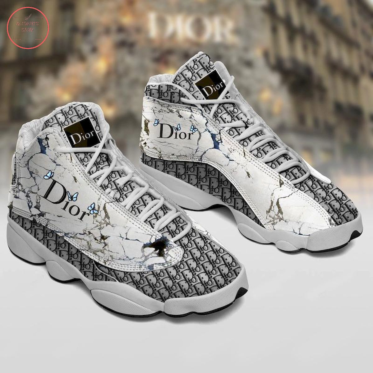 Dior Jordan 13 Sneaker Marble Luxury Edition