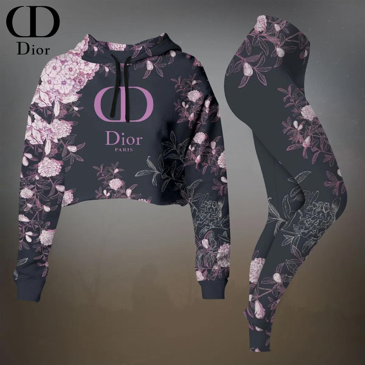 Dior Paris Floral Crop Set | Statement Luxury