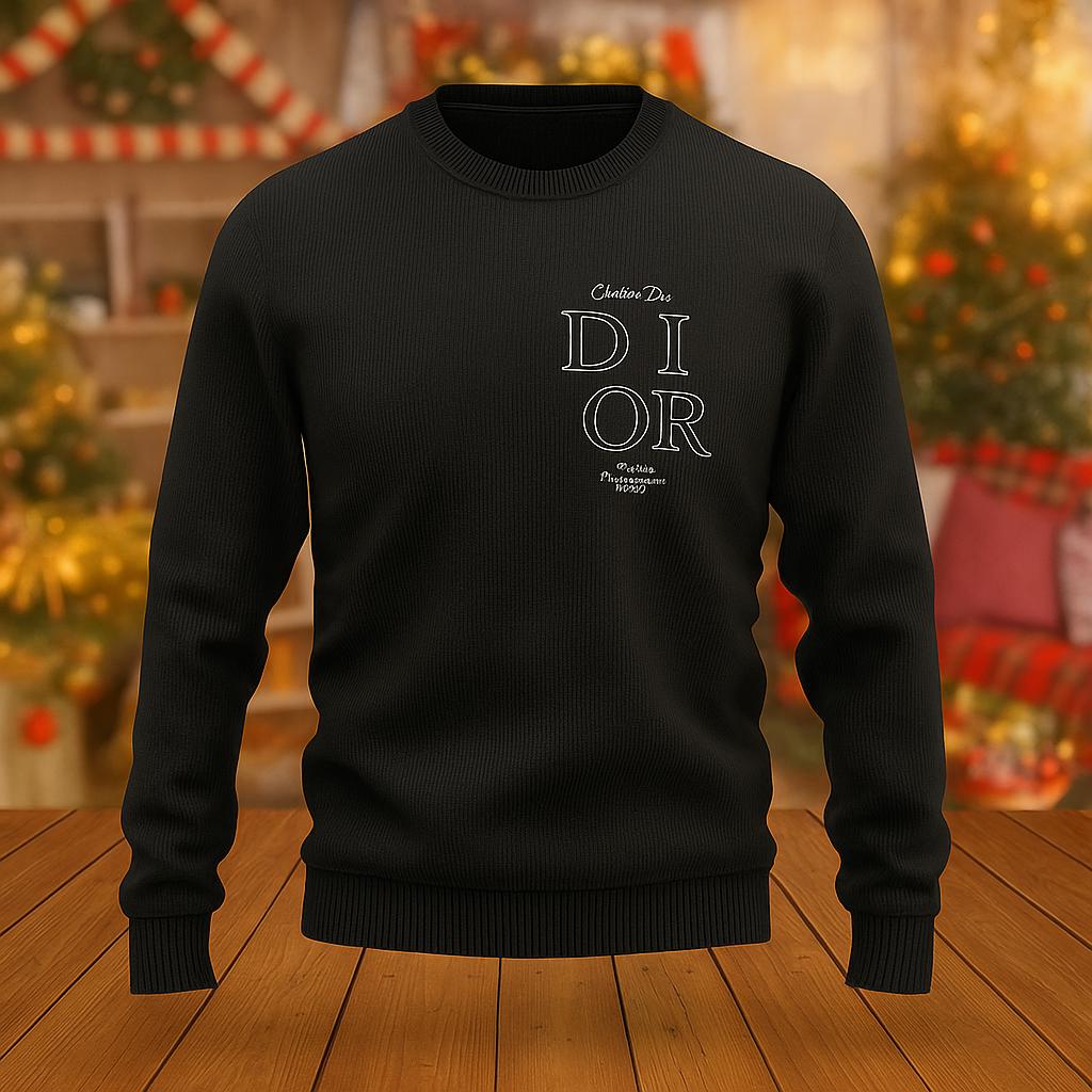 Dior Statement Black Sweater