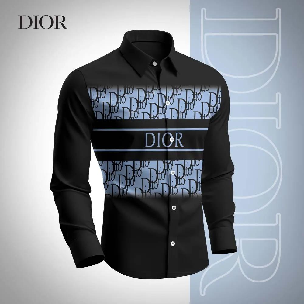 Dior Statement Print Long Sleeves Shirt