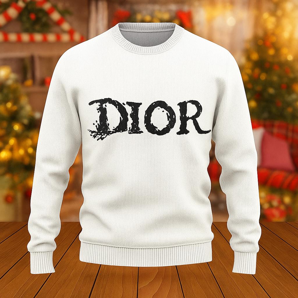 Dior Statement Sweater Luxury Knitwear