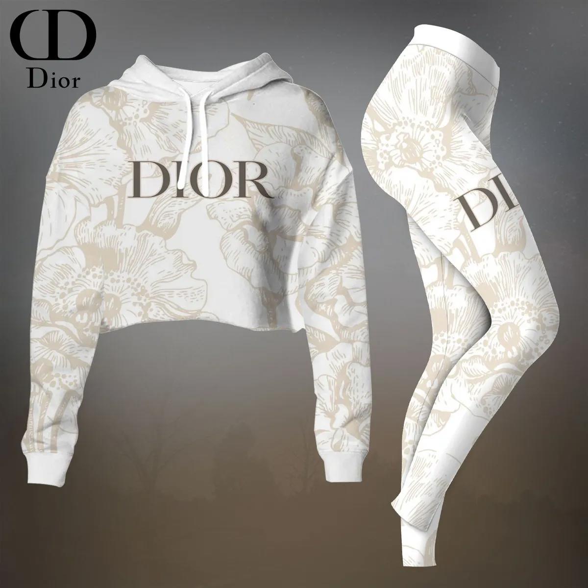 Dior Vintage Statement Sweatshirt Set