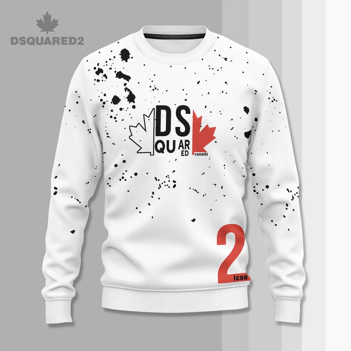 Dsquared2 Iconic Splatter Print Sweater
