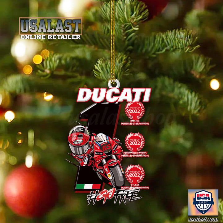 Ducati MotogP Trophy Ornaments Statement Keepsake