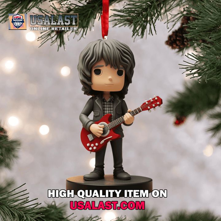 Electric Soulful Guitar Player Ornaments | Luxury Statement Piece