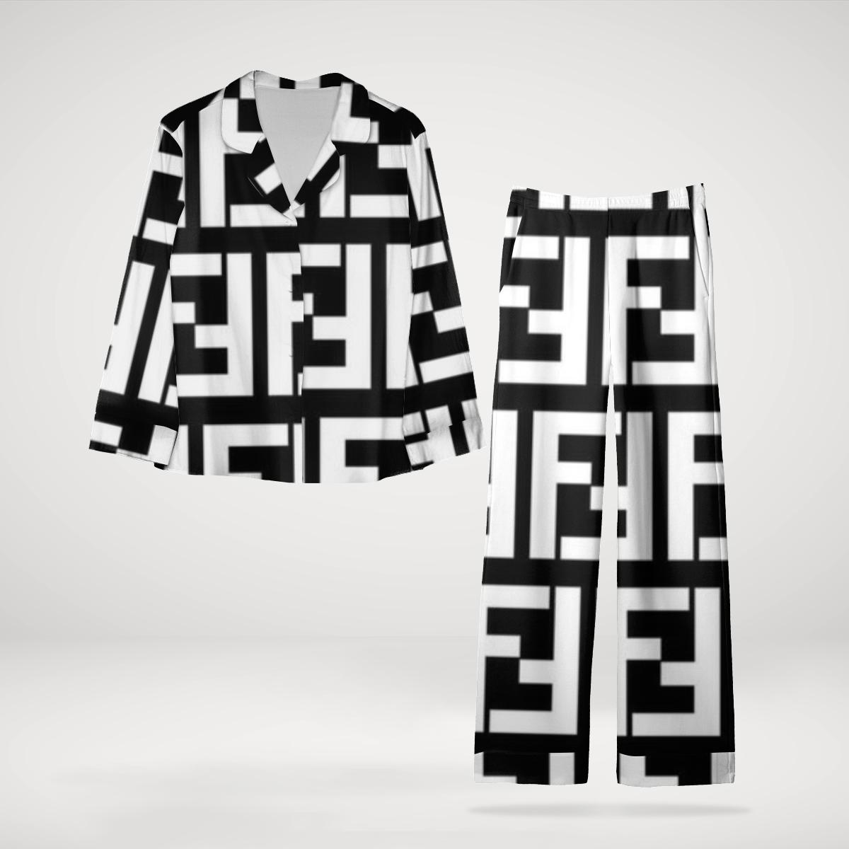 Fendi Iconic FF Print Loungewear Set