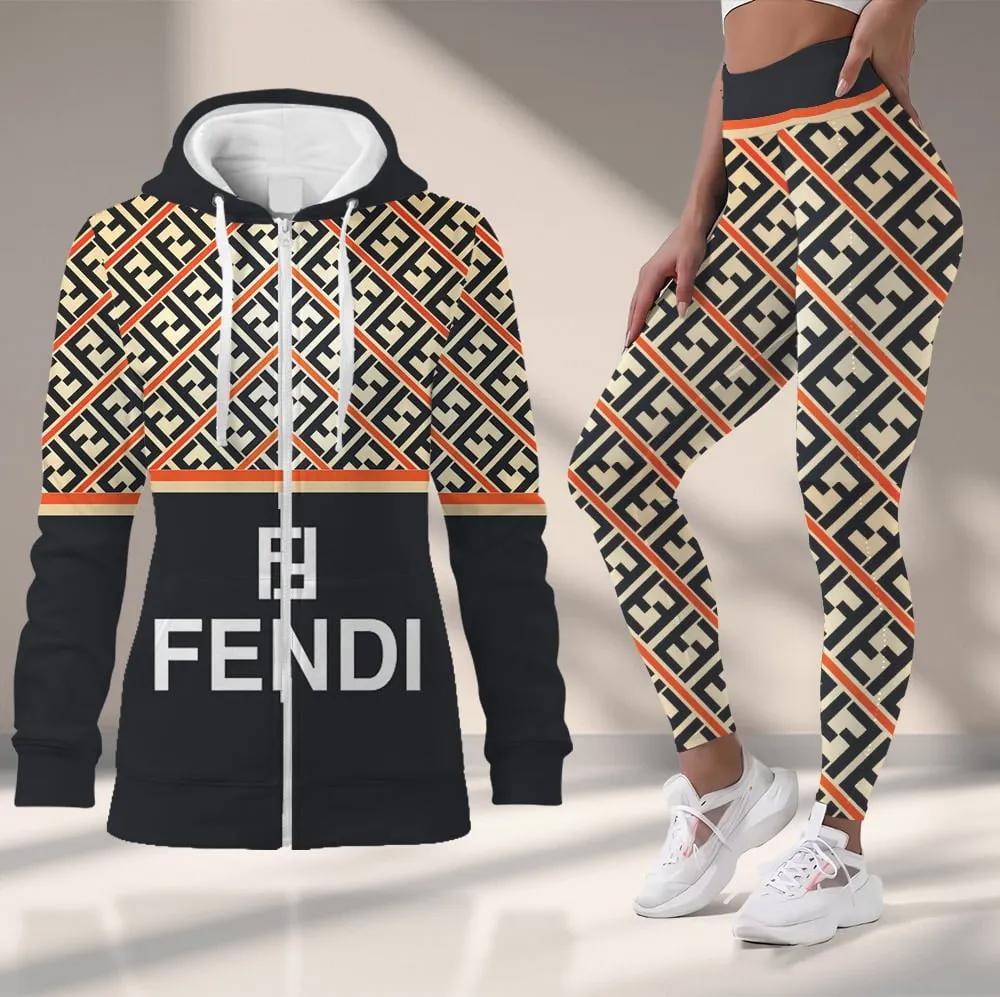 Fendi Iconic Printed Tracksuit Set