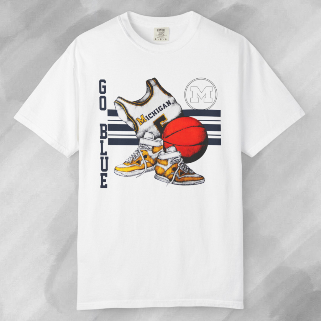 Go Blue Michigan Statement T-Shirt 3D