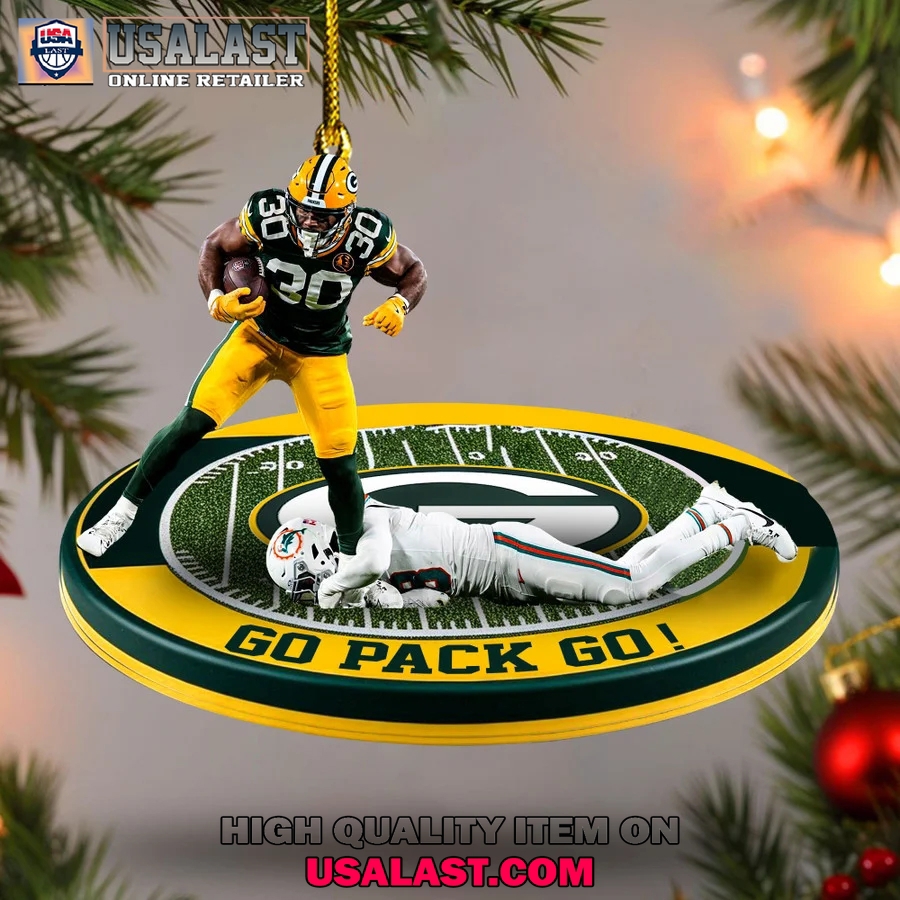 Green Bay Packers Action Figure Ornament