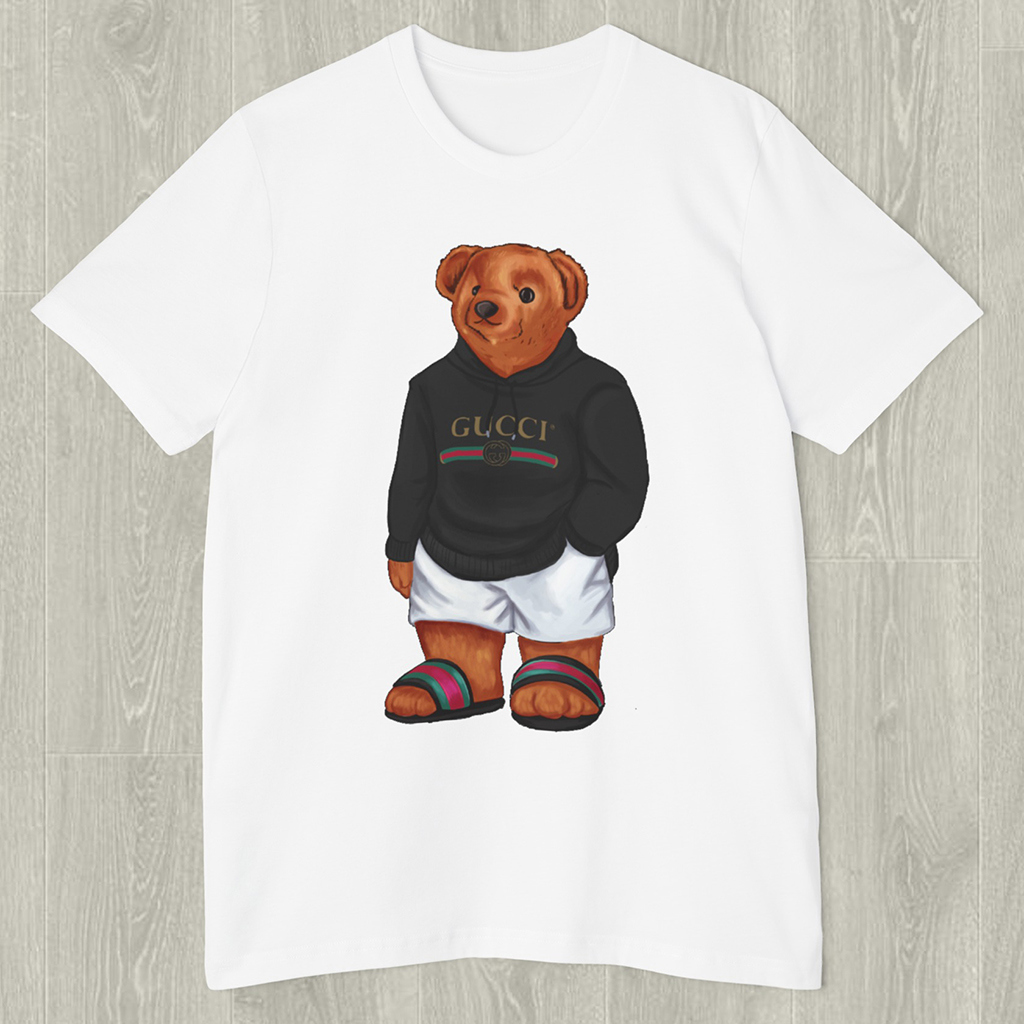 Gucci Bear Iconic T-Shirt 3D Chic