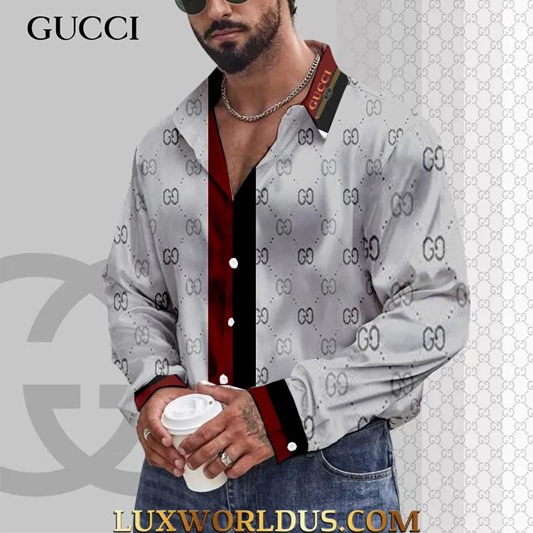 Gucci Bold GG Monogram Statement Blazer
