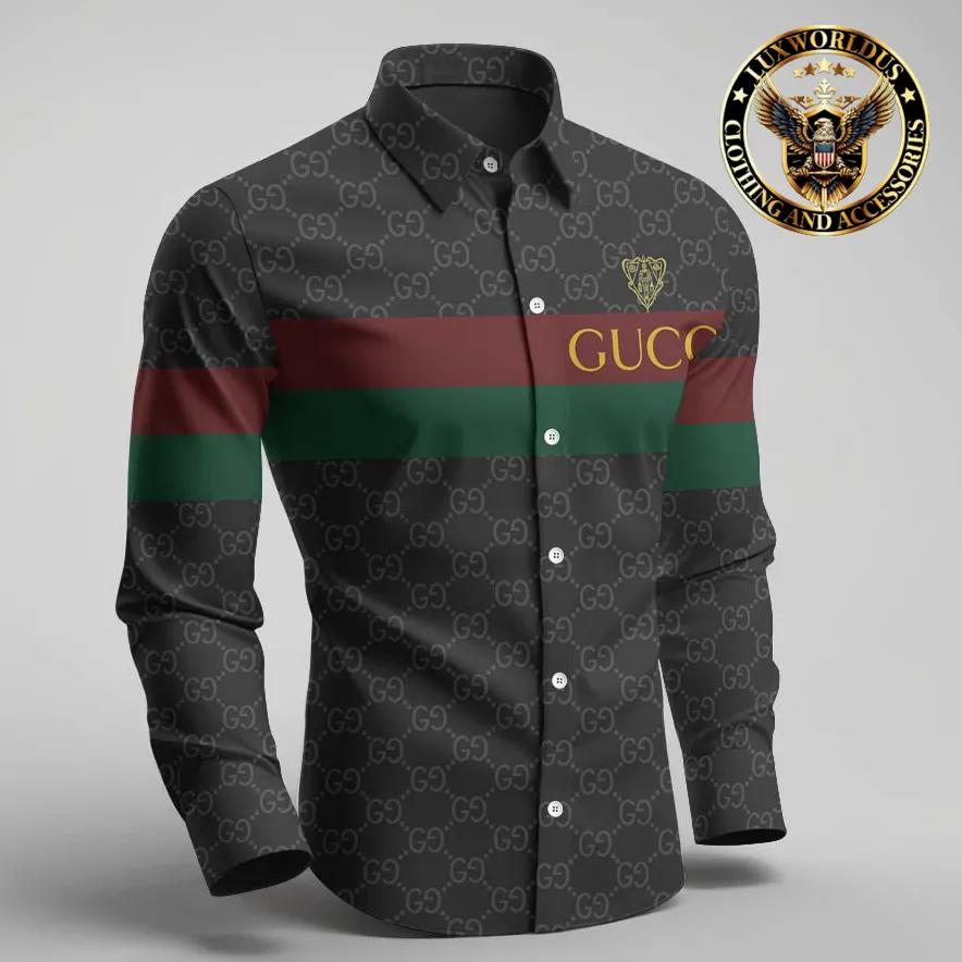 Gucci Bold Statement Long Sleeve Shirt