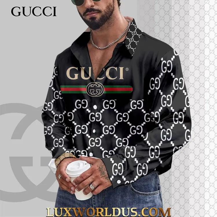 Gucci Bold Statement Shirt in Black and White