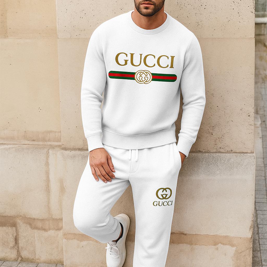 Gucci Bold Statement Sweater And Pants Set