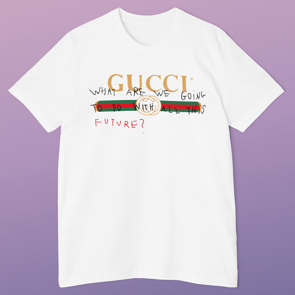 Gucci Bold Statement T-Shirt 3D Future Edition