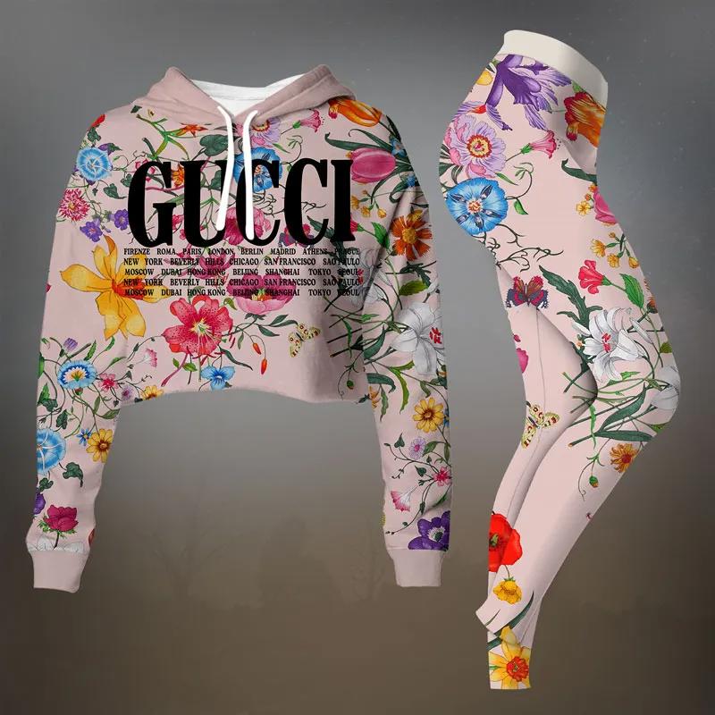 Gucci Chic Floral Jogger Set
