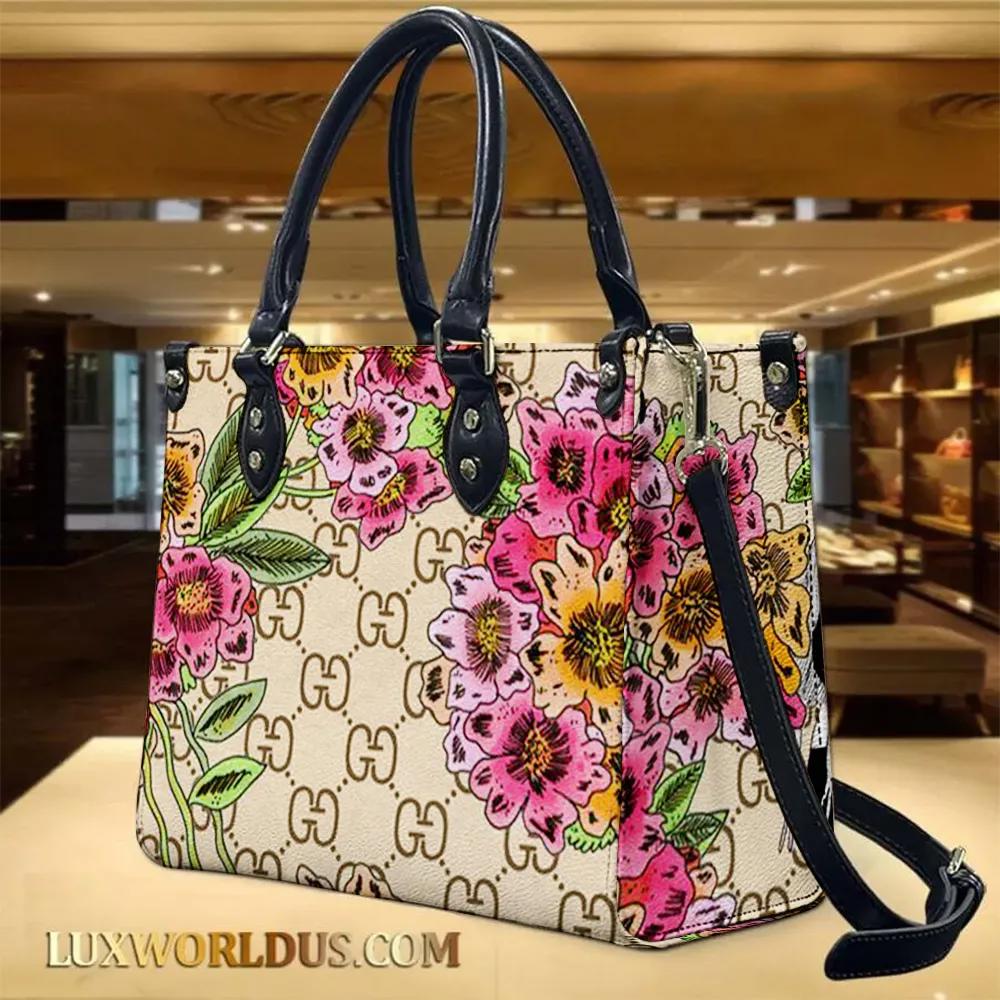 Gucci Handcrafted Statement Flower Purse