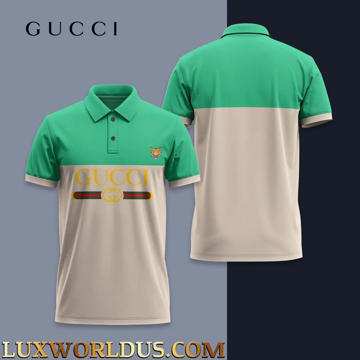 Gucci Iconic Color Block Polo