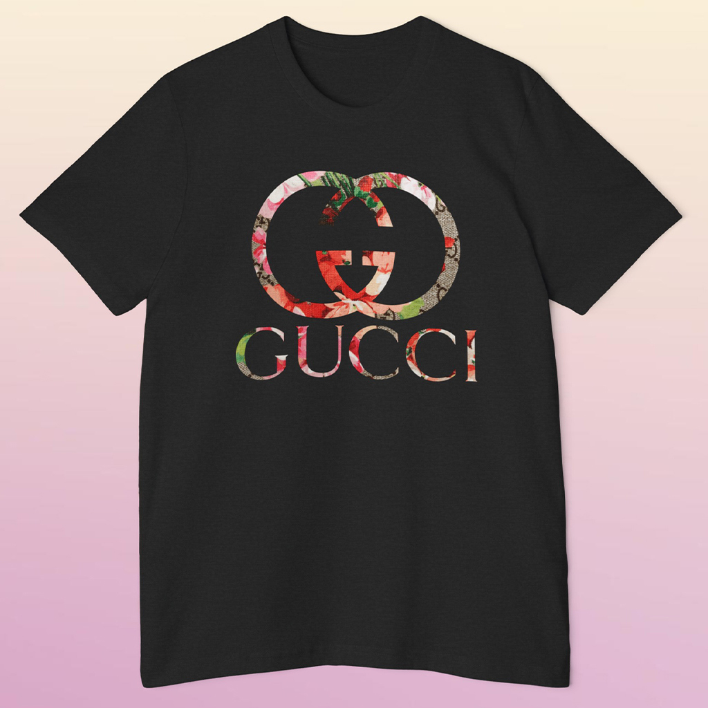 Gucci Iconic Floral Print T-Shirt 3D Premium Quality