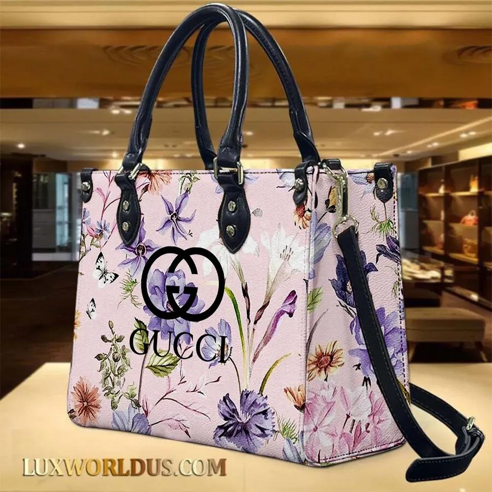 Gucci Iconic Floral Top Handle Bag