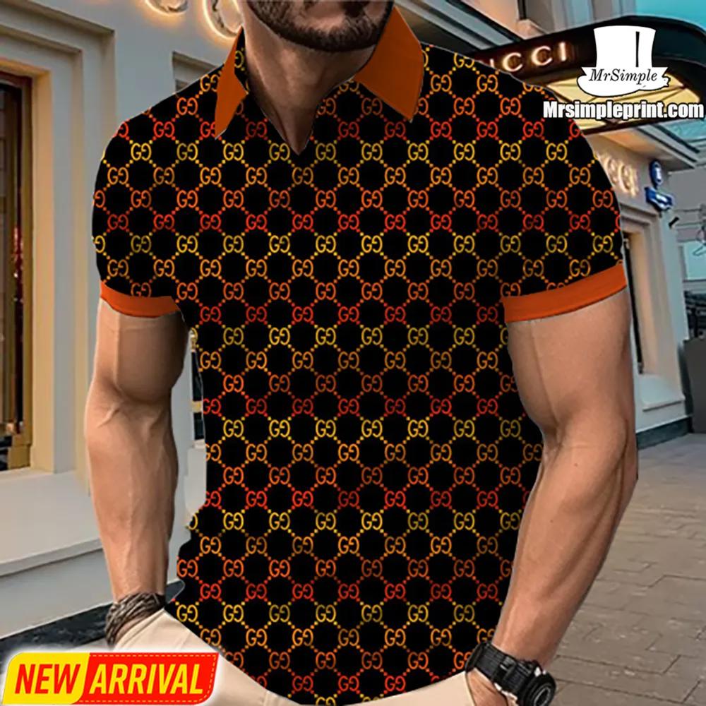 Gucci Iconic GG Logo Polo Shirt