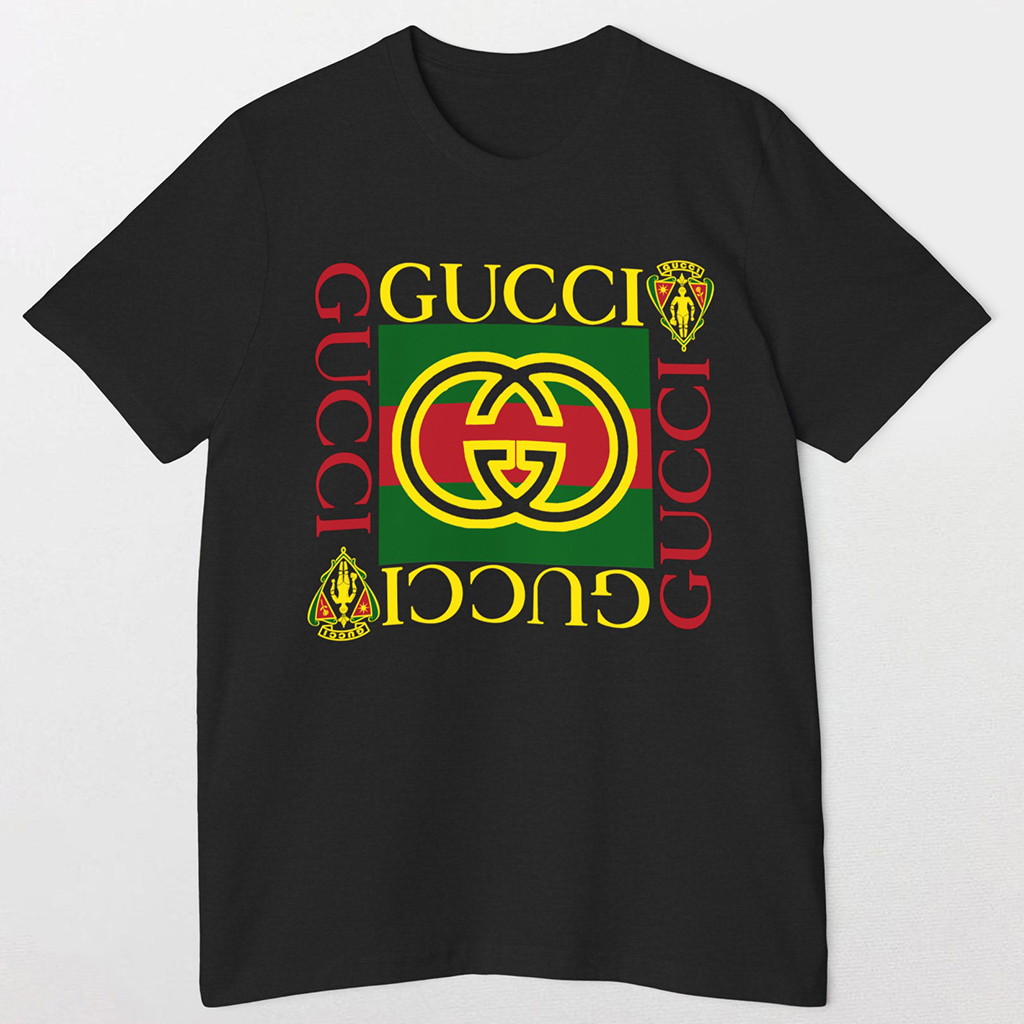 Gucci Iconic GG Logo T-Shirt Black Style