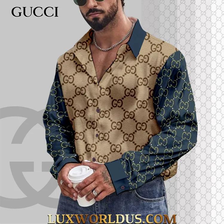 Gucci Iconic GG Monogram Polo for Luxe Gentlemen