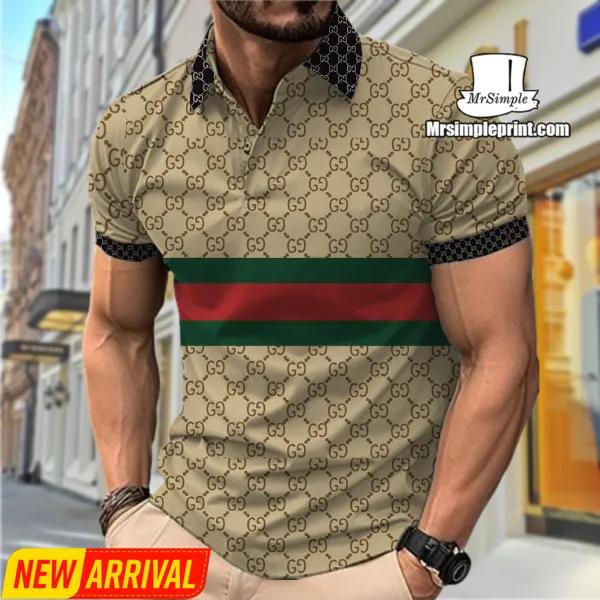 Gucci Iconic GG Pattern Polo