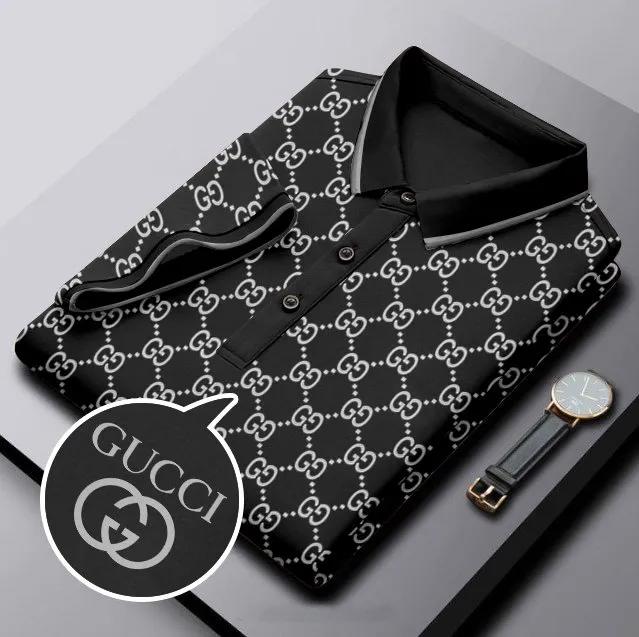 Gucci Iconic GG Pattern Polo Shirt