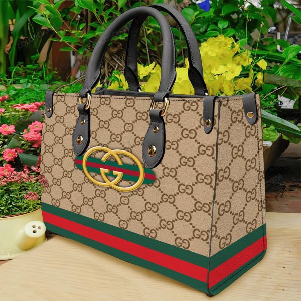 Gucci Iconic GG Pattern Satchel Bag
