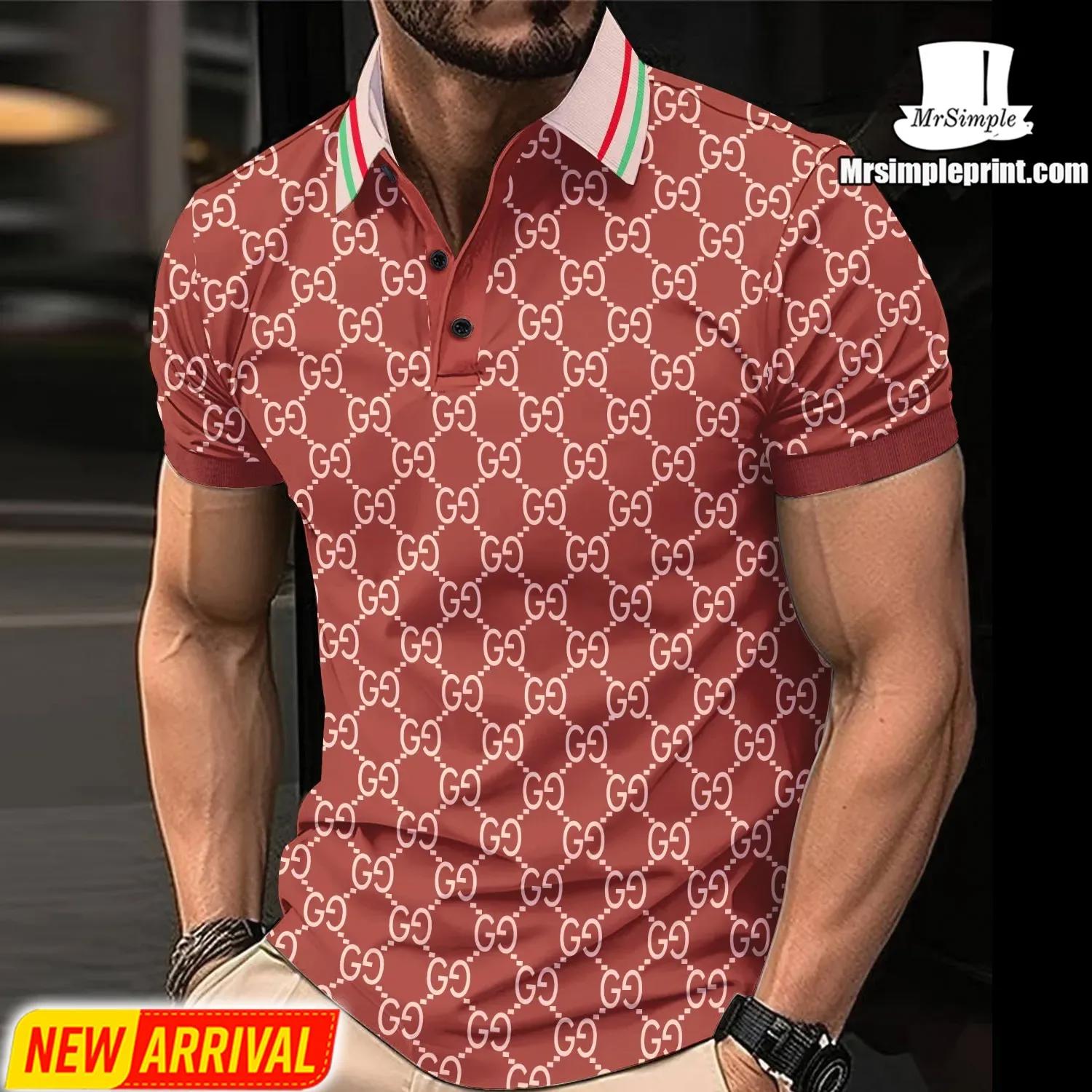 Gucci Iconic GG Polo in Coral Luxe