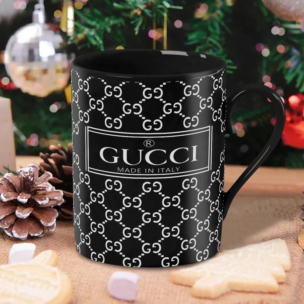 Gucci Iconic GG Print Mug Made in Italy