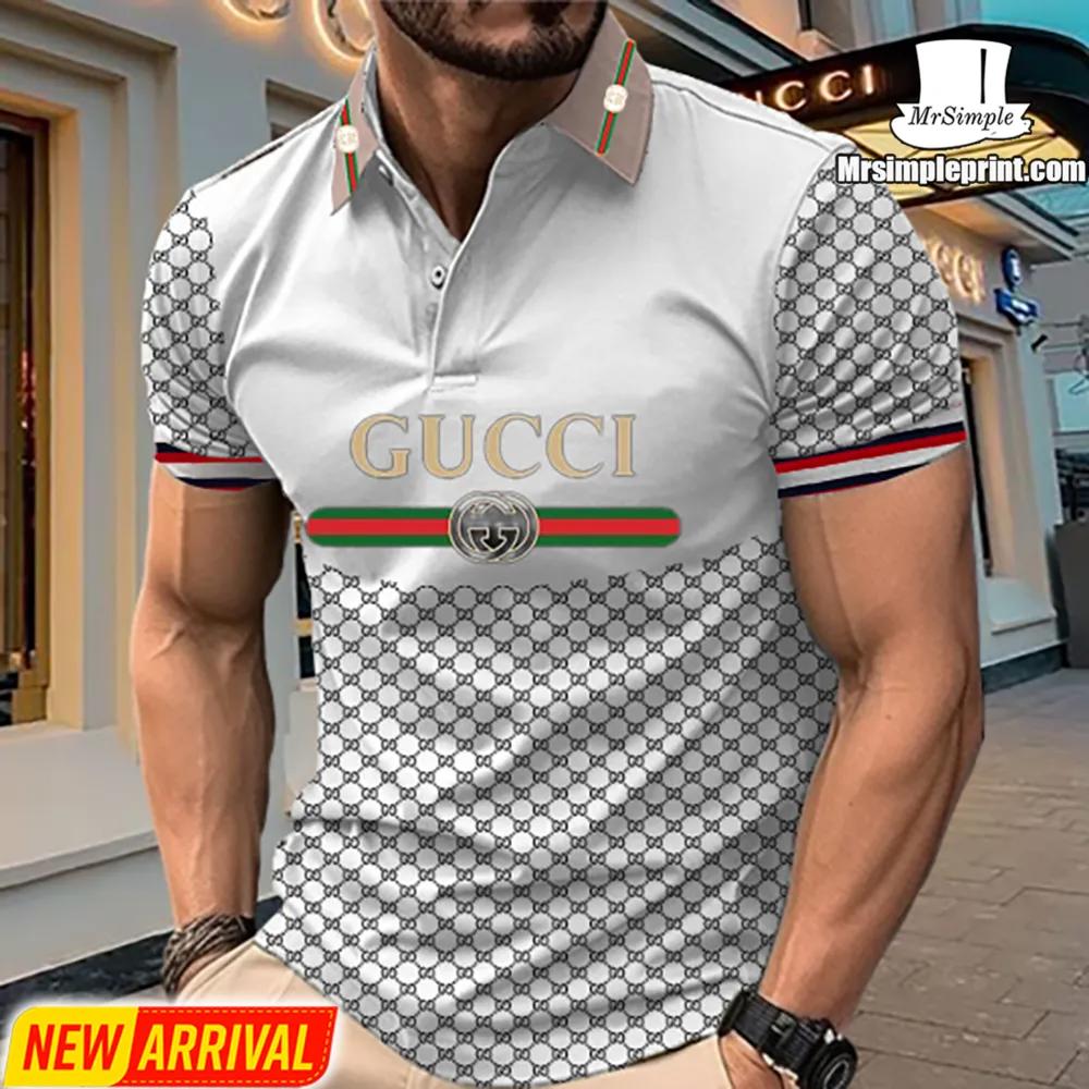 GUCCI Iconic Logo Polo in Luxury Silk