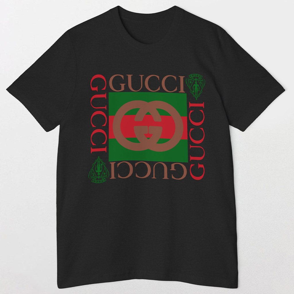 Gucci Iconic Logo T-Shirt 3D Chic Luxury